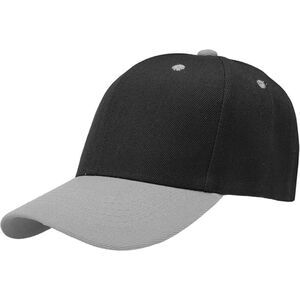 Unisex Black Gray Athletic Adjustable Size Strap Casual Classic Baseball Cap